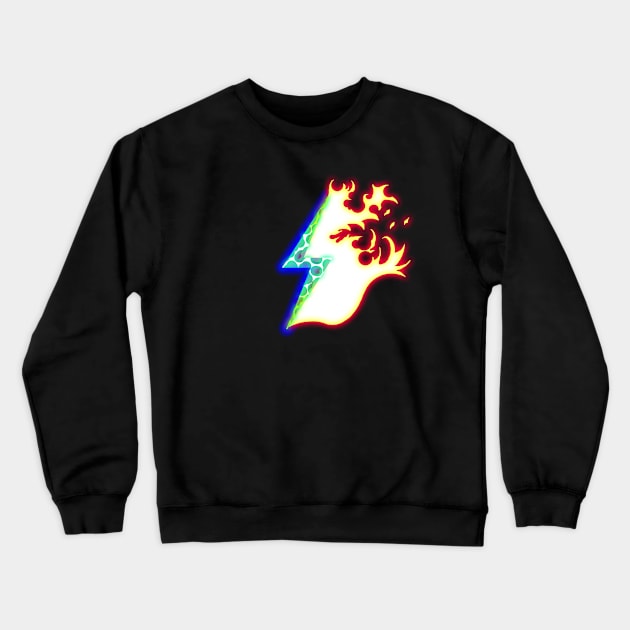 Blazing Soul Crewneck Sweatshirt by Mizlabeled